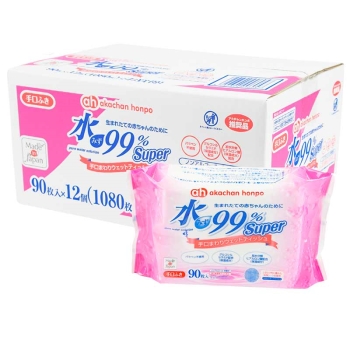 水９９％　ＳＰ　手口ウェット　９０枚×１２個（１ケース）