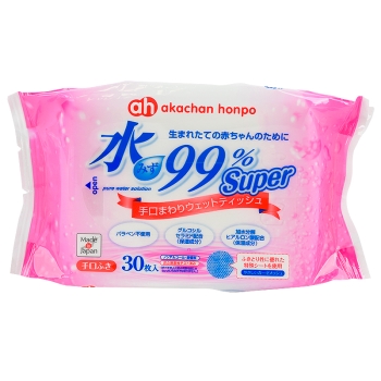 水９９％　ＳＰ　手口ウェット　携帯用３０枚×２個