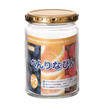【在庫限り】便利な瓶 372cc