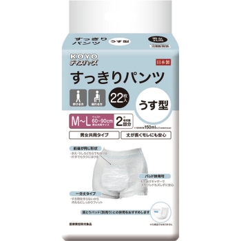 すっきりパンツＭ－Ｌ２２枚