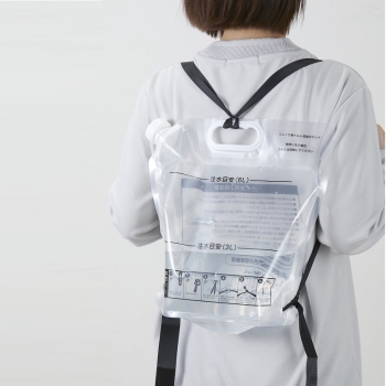 背負えるウォーター袋　ＡＢＯ－１９０６　６Ｌ