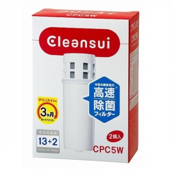 クリンスイポット型浄水器用交換カートリツジスーパーハイグレード２個入りＣＰＣ５ＷーＮＷ