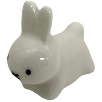 箸置き　ブルーナうさぎホワイト