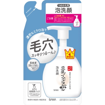 サナ　なめらか本舗　泡洗顔　ＮＣ（つめかえ用）　１８０ｍＬ