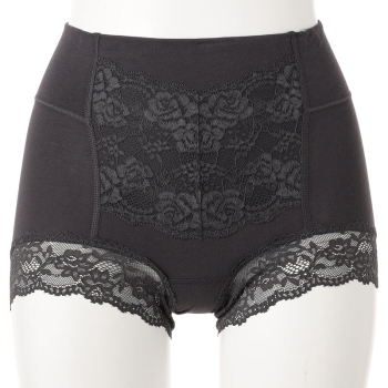 Ｇｒａｃｅｆｕｌ Ｄａｙｓ　ダブルキリリ　お腹押さえ１分丈レースショーツ＜はきこみ丈ふかめ＞