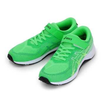 アシックス　レーザービーム　ネオン　ジュニアスポーツシューズ