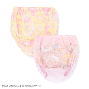 福袋　トドラー女児　サンリオキャラクターズショーツ　２枚セット（びっくら？たまご付き）