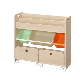 アイリスオーヤマ　収納カートトイハウスラック　ＳＴＨＲ－１３　キャロット