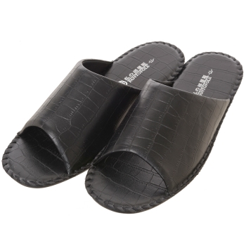 パントフォーレ メンズ用型押しスリッパ