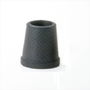 カーボン杖用替えゴム　１９ｍｍ　ブラック