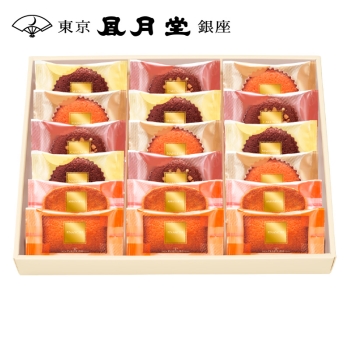 【お中元】東京風月堂　お菓子の美術館１８個入　ＧＭＬＬ