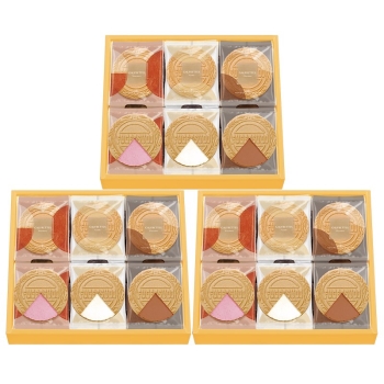 東京風月堂  ゴーフレット２４枚入 ３個セット