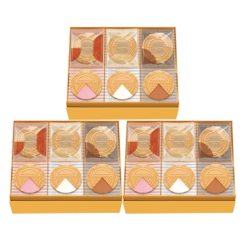 東京風月堂  ゴーフレット７２枚入 ３個セット