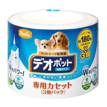 アップリカ・チルドレンズプロダクツ　ペットリア　デオポット専用カセット３個