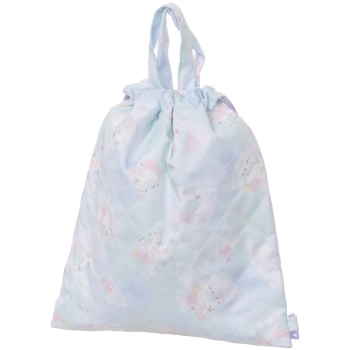 女児　転写キルトナップサック【ベビーブルーのみ】