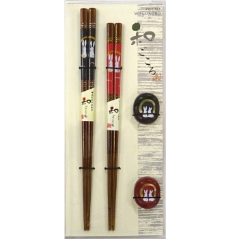 ギフトセット　箸箸置き　十五夜うさぎ