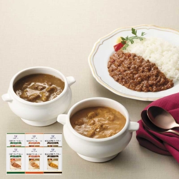 お中元】帝国ホテル 十勝牛・日向鶏・鹿児島黒豚カレーセット