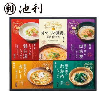 【お歳暮】池利 お湯かけ3分手延にゅうめん ADA-300