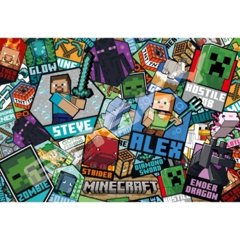 ３００ピース　マインクラフト　ＥＭＢＬＭ　ＣＯＬＬＥＣＴ
