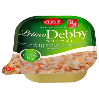 デビフ　プリモデビィ　シニア犬用　ササミ＆すりおろし野菜　９５ｇ