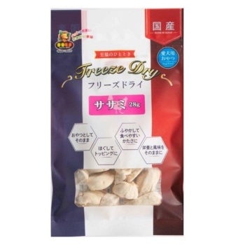 マルジョー＆ウエフク　フリーズドライ　ささみ　２８ｇ