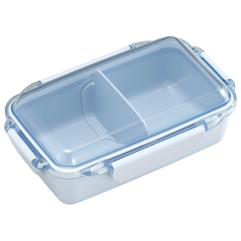 一段弁当箱　ディッシュアップ　ブルーＰＣＤ５００