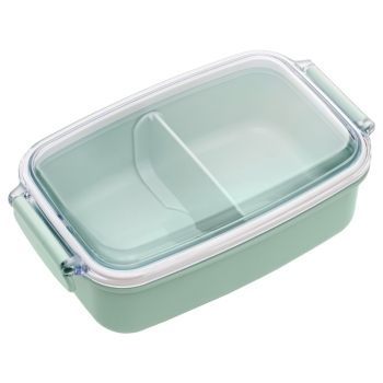 一段弁当箱　カラーコレクション　ミントグリーン