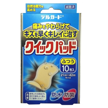 デルガード　クイックパッド　ふつう　１０枚