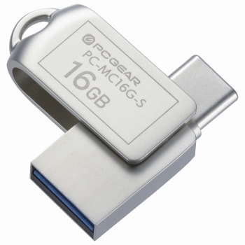 USBメモリ TypeC&A 16GB