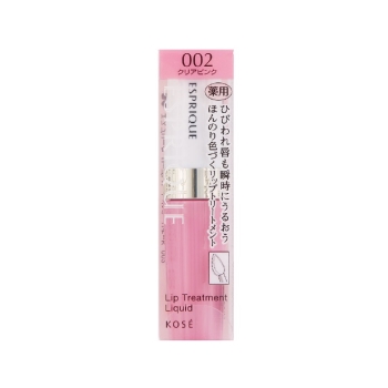コーセー　エスプリーク　リップトリートメントリキッド００２クリアピンク６ｇ