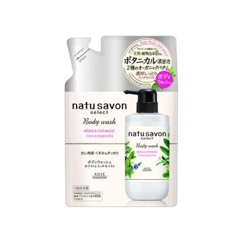 ナチュサボンセレクトホワイトボディウォッシュリッチモイスト詰替３６０ｍｌ