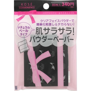 コーセー　コンビニック　セレクティ　プリンセス　パウダーペーパー　パウダーペーパー