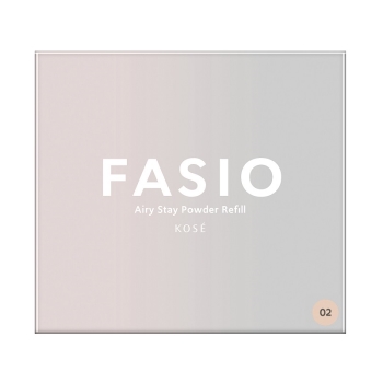 コーセー　ファシオ　エアリーステイパウダー（レフィル）　００２