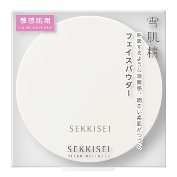 コーセー　雪肌精　クリアウェルネス　エアリースキンヴェール　フェイスパウダー