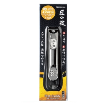 Ｇ－１０２４　匠の技　ケース付ステンレス高級爪切り