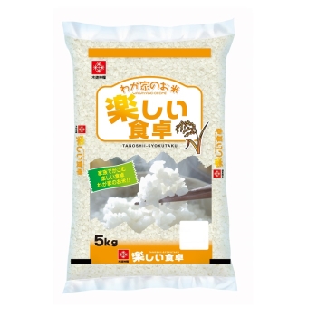 わが家のお米楽しい食卓　５ｋｇ（国内産ブレンド米）
