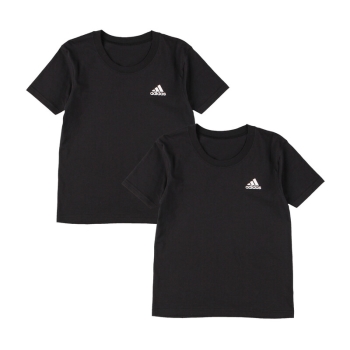 グンゼ　アディダス　キッズ２枚組クルーネックＴシャツ