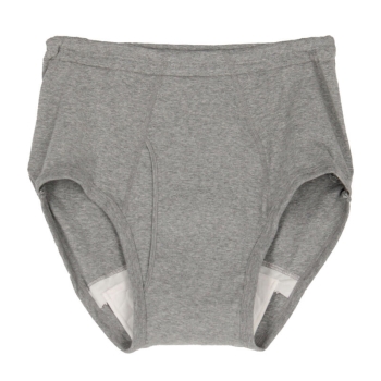 【ホワイトＬＬサイズのみ】愛情らくらく　紳士　吸水ブリーフ　前あき