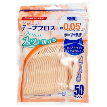 DPやさしいテープフロス 50本入