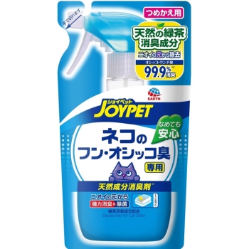 ジョイペット　天然成分消臭剤ネコのフン・オシッコ臭専用詰替　２４０ｍｌ