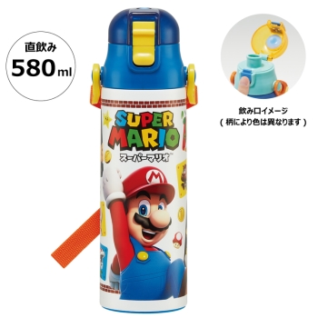 ダイレクトステンレスボトル580ml SDC6N スーパーマリオ