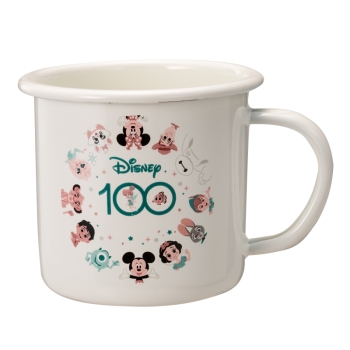 ディズニー 100周年 ホーロー マグカップ: ヘルス