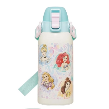 ショルダー付きダイレクトステンレスボトル　６００ｍｌ　プリンセス２５