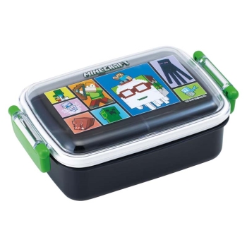 食洗ふわっとフタタイトランチ　４５０ｍｌ（角型）マインクラフト２６