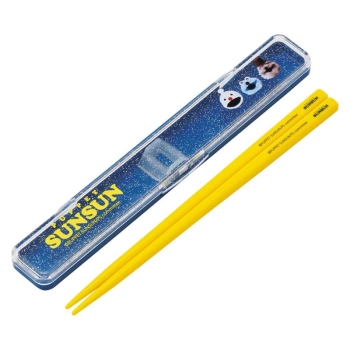 音の鳴らない箸箱セット　パペットＳＵＮＳＵＮ