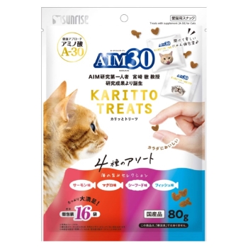 AIM30 カリッとトリーツ 4種のアソート 海の旨みセレクション80g