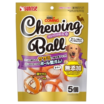 ■　ゴン太のカミング　チューイングボール　５個