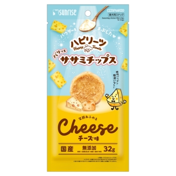 □ サンライズ ハピリーツササミチップスチーズ味32g: ヘルス