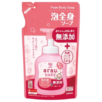 アラウベビー　泡全身ソープ　詰替　４００ＭＬ