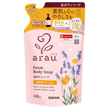 アラウ．　泡ボディソープ詰替用　４３０ＭＬ